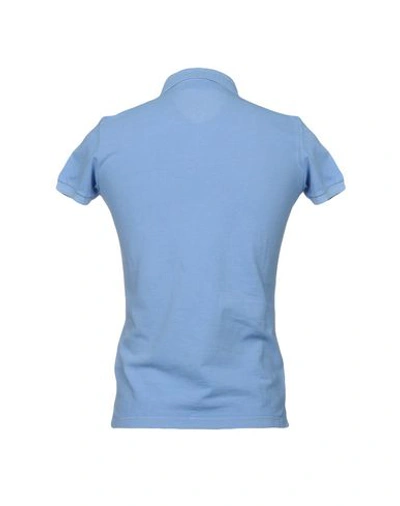 Shop Dsquared2 Polo Shirt In Azure
