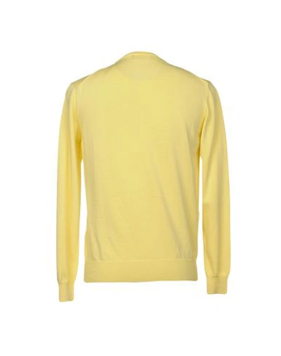 Shop Fred Perry Sweaters In Yellow