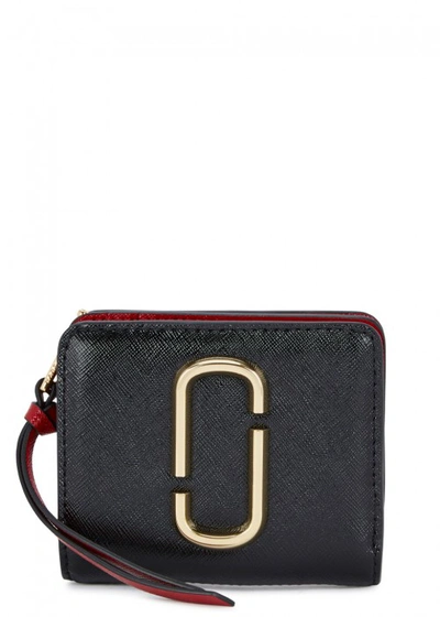 Shop Marc Jacobs Mini Black Leather Wallet