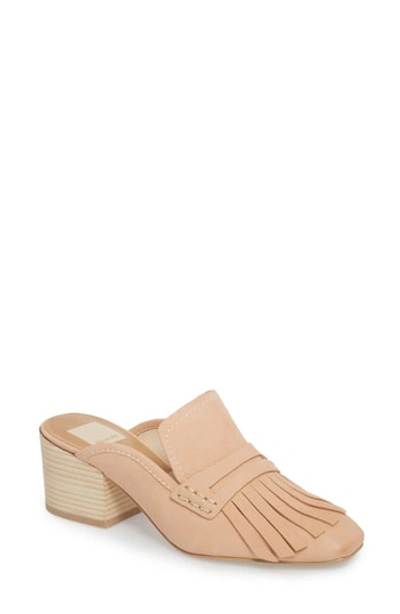 Katina Mule In Natural Nubuck