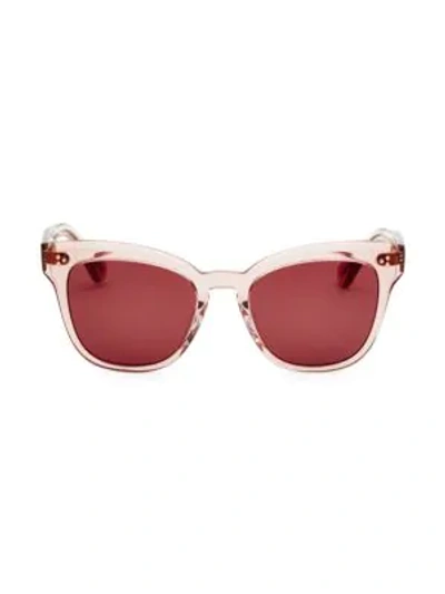 Shop Oliver Peoples Marianela 54mm Cat-eye Sunglasses In Pink