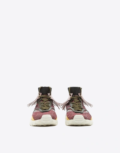 Shop Valentino Heroes Tribe Sneakers In Light Purple