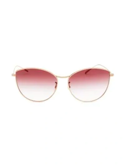 Shop Oliver Peoples Rayette 60mm Cat-eye Sunglasses In Pink