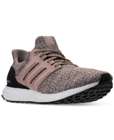 Shop Adidas Originals Adidas Men's Ultraboost Running Sneakers From Finish Line In Ash Pea/ash Pea/core Blac