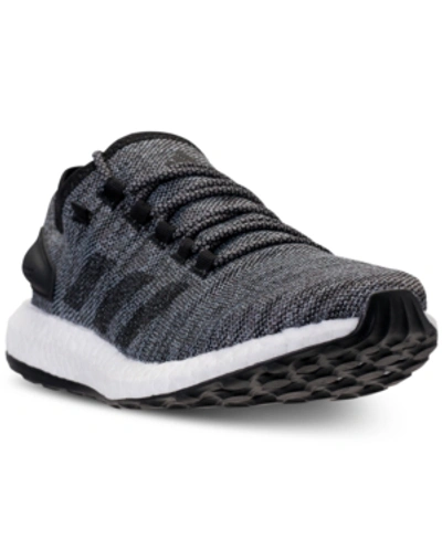 Shop Adidas Originals Adidas Men's Pureboost Atr Running Sneakers From Finish Line In Core Black/core Black / G
