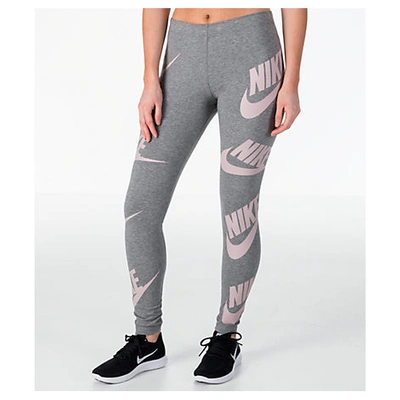 Shop Nike Women's Sportswear Futura Leg A See Leggings, Grey