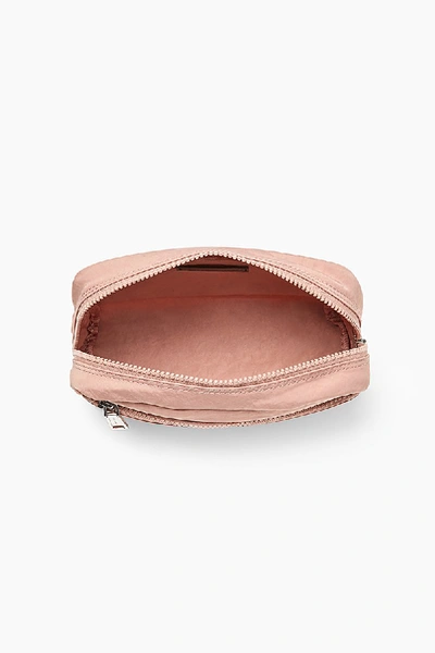 Shop Rebecca Minkoff Nylon Cosmetic Pouch In Vintage Pink