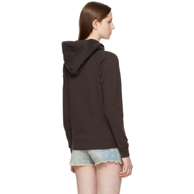 Shop Isabel Marant Étoile Isabel Marant Etoile Black Malibu Hoodie