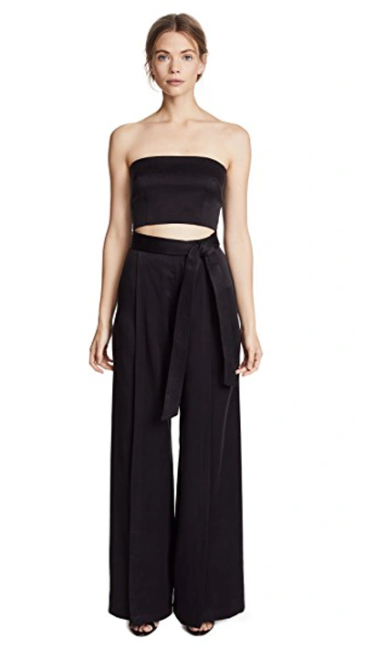 Shop Bec & Bridge Grande Amour Jumpsuit In Black