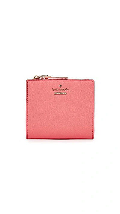 Shop Kate Spade Cameron Street Adalyn Mini Wallet In Bright Flamingo