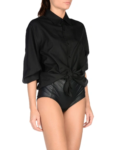 Shop Tom Ford Silk Shirts & Blouses In Black
