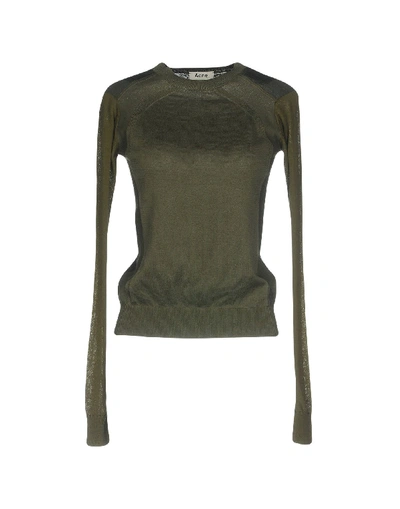 Shop Acne Studios In Military Green