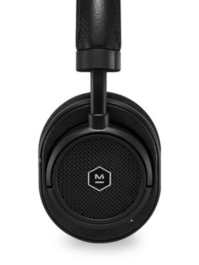 Shop Master & Dynamic Leather Headphones In Black