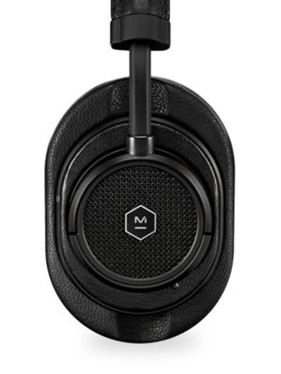 Shop Master & Dynamic Leather Headphones In Black