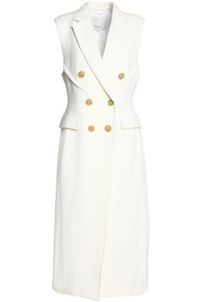 Shop 3.1 Phillip Lim / フィリップ リム Woman Double-breasted Crepe Vest White