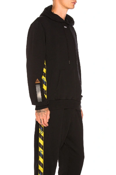 OFF-WHITE Tape Hoodie In Black FWRD | lupon.gov.ph