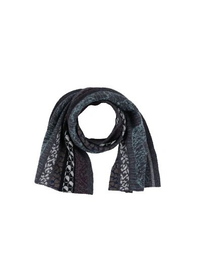 Shop Ps By Paul Smith Scarves In Lead