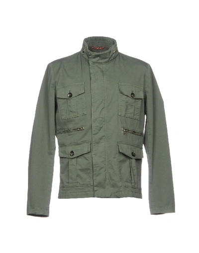 Shop Jeordie's Jacket In Military Green