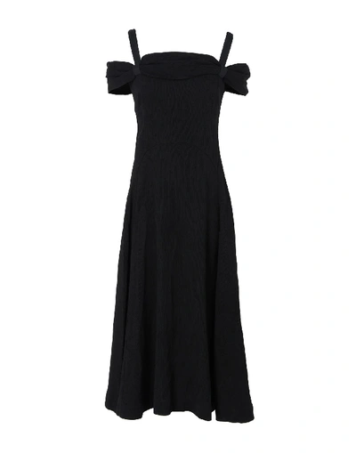 Shop Rejina Pyo Midi Dress In Black