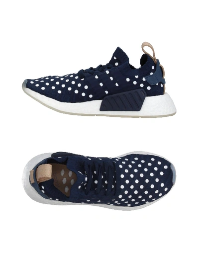 Shop Adidas Originals Sneakers In Dark Blue