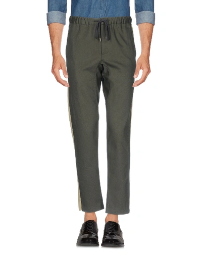 Shop Fanmail Casual Pants In Military Green