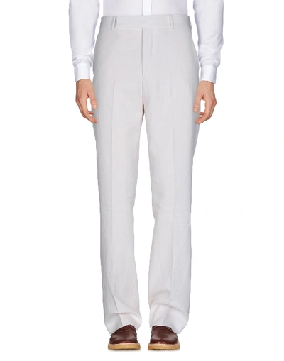 Shop Paul Smith Casual Pants In White