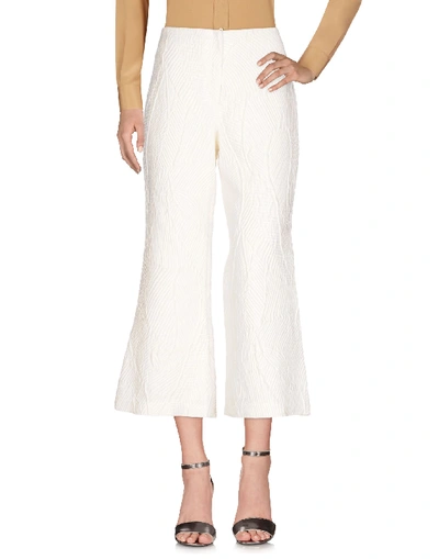 Shop Merchant Archive Casual Pants In Ivory