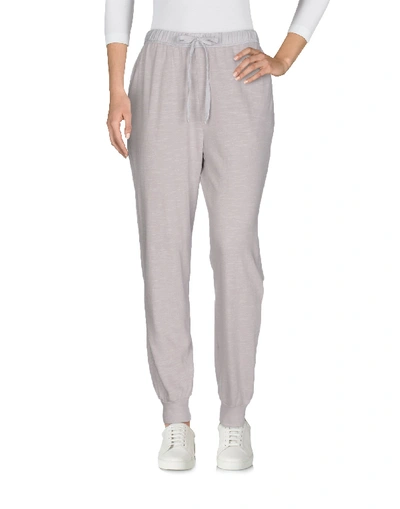 Shop Clu Casual Pants In Light Grey