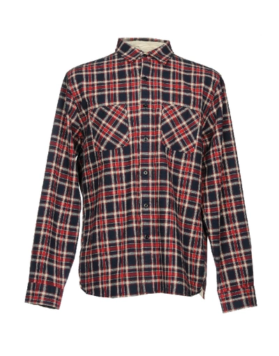 Shop Alex Mill Checked Shirt In Red