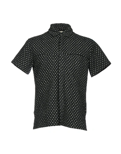 Shop Simon Miller Patterned Shirt In Black