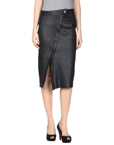 Shop 10sei0otto Midi Skirts In Black