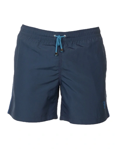 Shop Billionaire Swim Shorts In Dark Blue