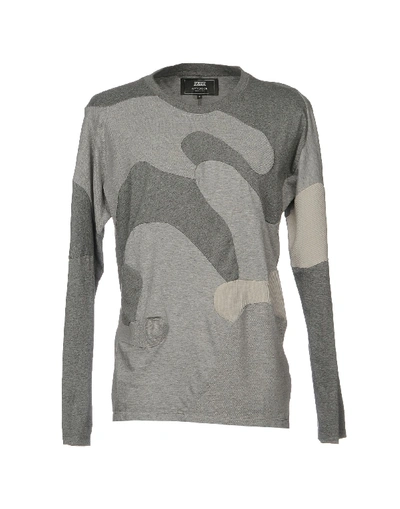 Shop Anrealage T-shirt In Grey