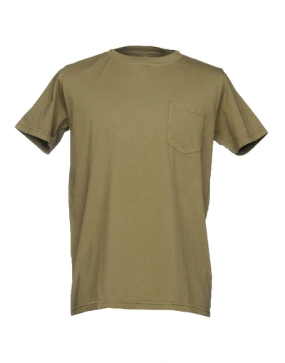 Shop Albam T-shirt In Military Green