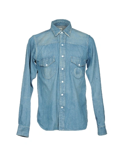 Shop Chimala Denim Shirt In Blue