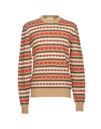 Shop Kent & Curwen Sweater In Camel