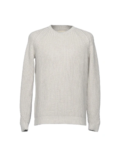 Shop Folk Sweater In Light Grey