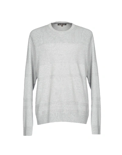 Shop Michael Kors Sweater In Light Grey