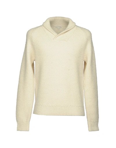 Shop Club Monaco Sweaters In Ivory