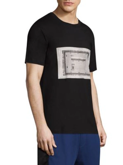 Shop Public School Haring Subway T-shirt In Black