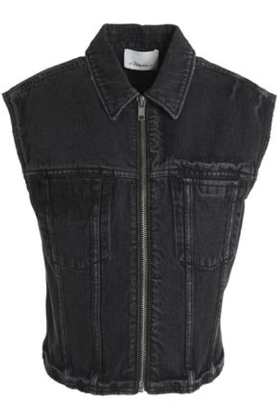 Shop 3.1 Phillip Lim Denim Vest In Black