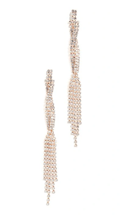 Shop Jules Smith Factor Hoop Earrings In Gold