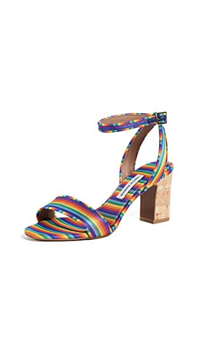 Shop Tabitha Simmons Rainbow Sandal Pumps