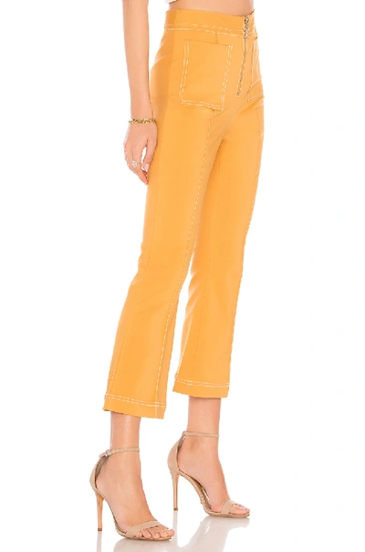 Shop C/meo Collective Get Right Pant In Mustard