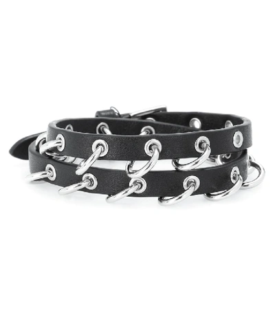 Shop Valentino Leather Choker In Female