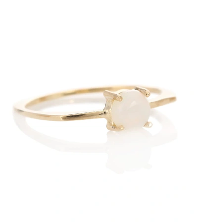 Shop Aliita Aro 9kt Gold Ring With Opal In No