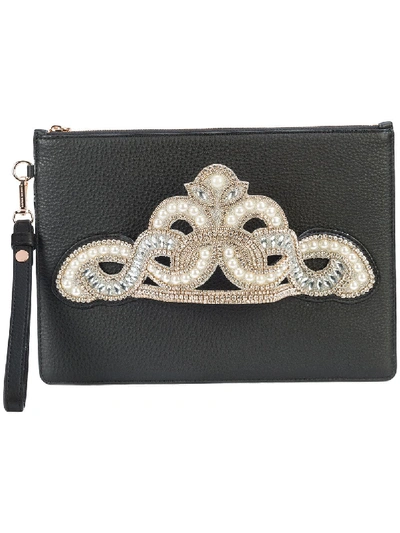 Shop Sophia Webster Flowwy Royalty Clutch Bag