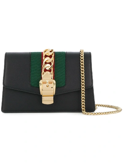 Shop Gucci Super Mini Sylvie Shoulder Bag