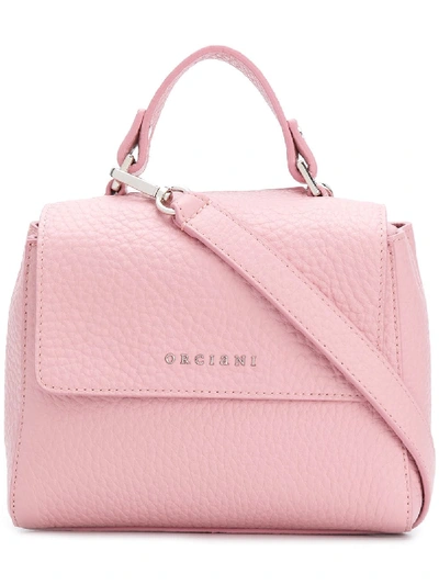 Shop Orciani Logo Shoulder Bag