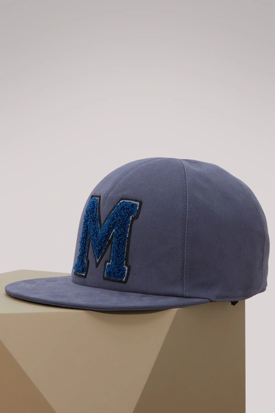 Shop Maison Michel Nick Hat In Blue